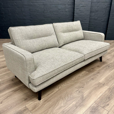 Travis Sofa - 3 Seater - Warm Grey - Showroom Clearance