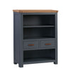Treviso Midnight Blue Low Bookcase