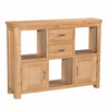 Treviso Oak Low Display Unit