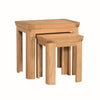 Treviso Oak Nest of 2 Tables