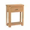 Treviso Oak Small Console Table