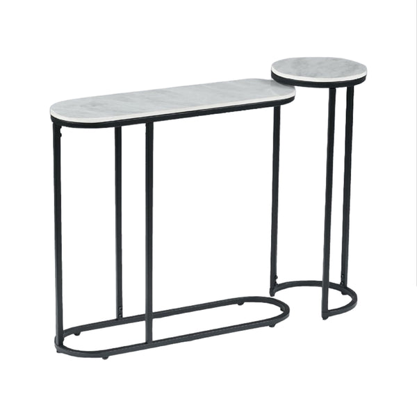 Tribeca Grey Sintered Stone Tea Table