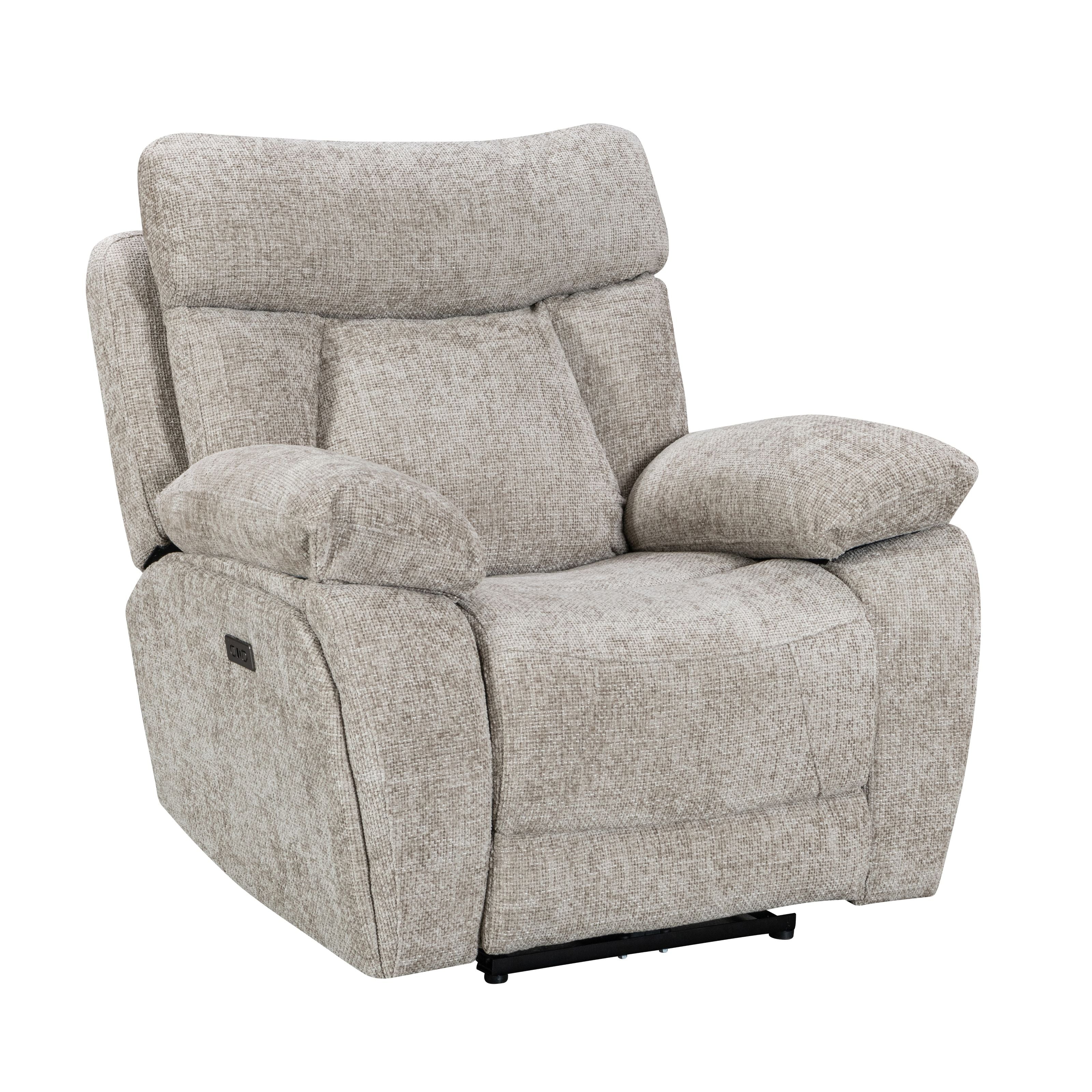 Venice Arm Chair - Electric Recliner - Biscuit