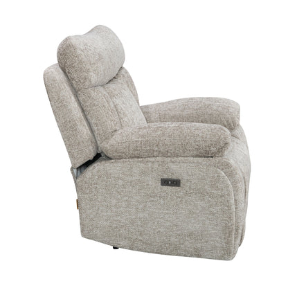 Venice Arm Chair - Electric Recliner - Biscuit