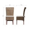 Wicklewood Wicker Chair with Cushion