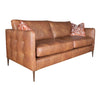 Warren Leather Sofa - 4 Seater