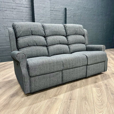 Windsor Sofa - 3 Seater - Grey - Showroom Clearance