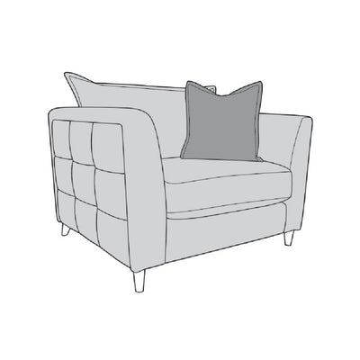Matteo Sofa - Arm Chair