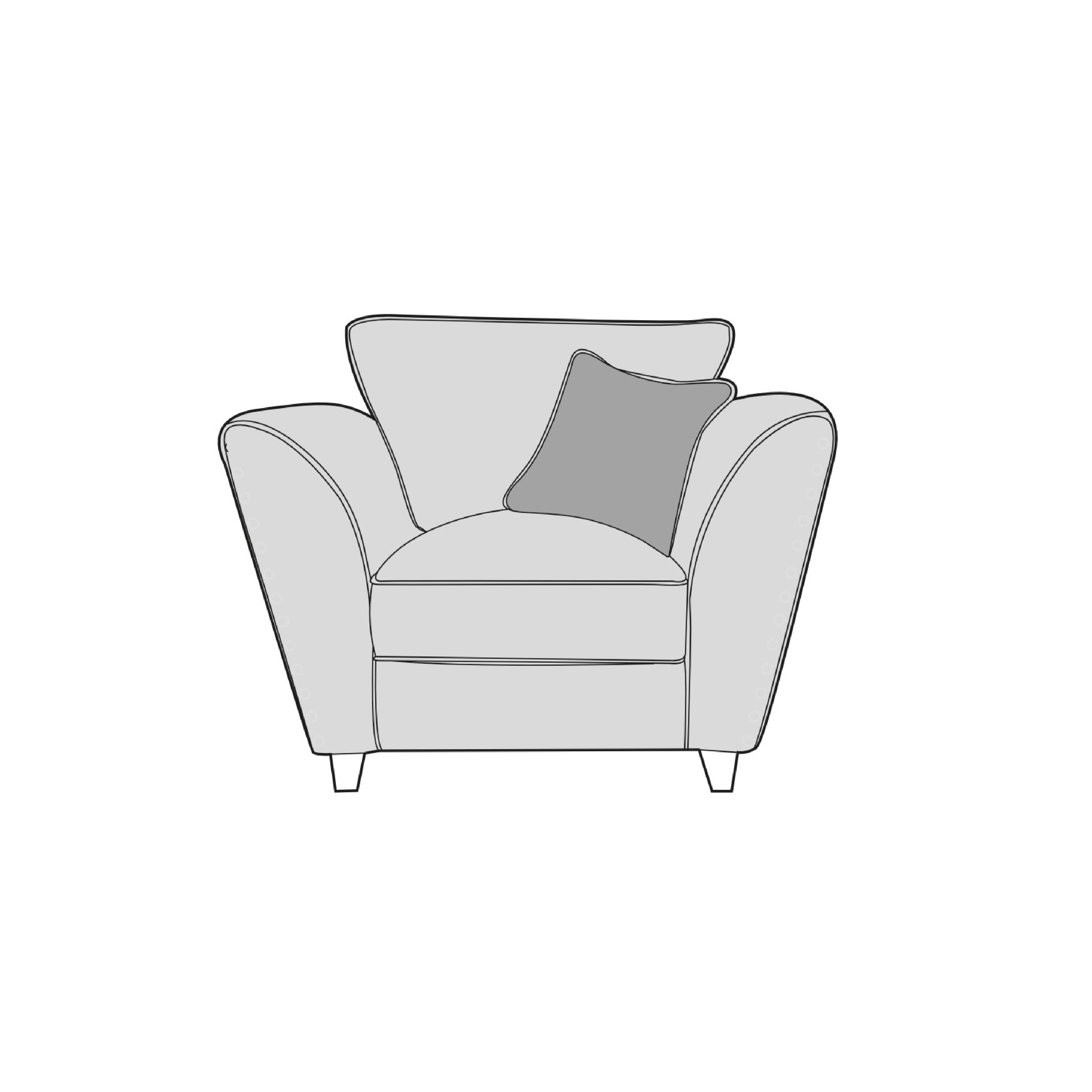 Kahlo Sofa - Arm Chair