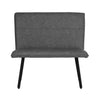 Ripley 90m Dining Bench  - Grey