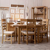 Oakdale Oak Extending Dining Table - 1m