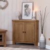 Oakdale Oak Corner Cabinet