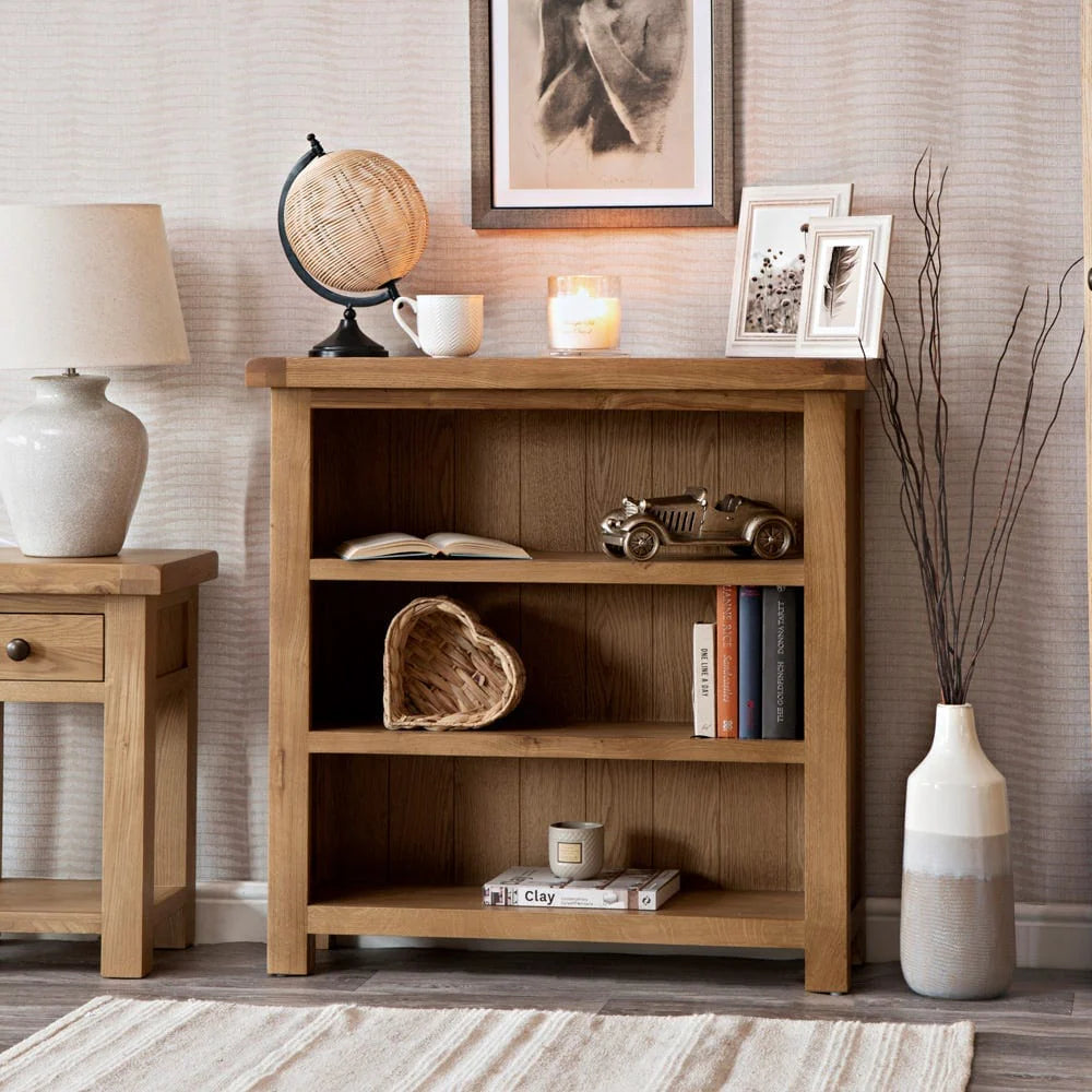 Oakdale Oak Bookcase - Small