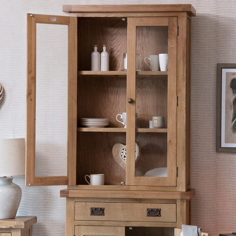 Oakdale Oak Dresser Top - Small