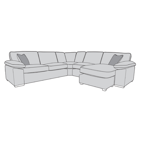 Dexter Sofa - 2 Corner 2 With Reversible Chaise