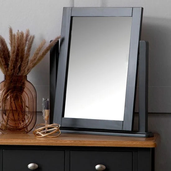 Modena Grey Painted - Dressing Table MIRROR Only