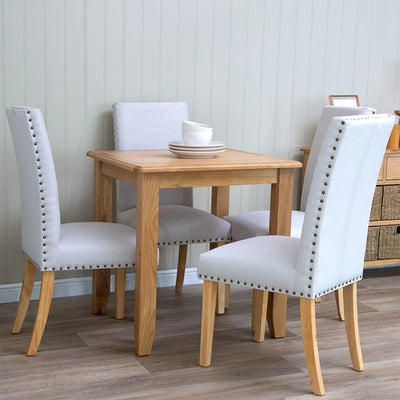 Modena Oak Dining Table - Fixed