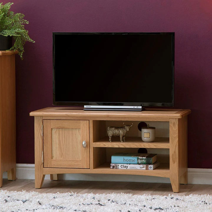 Modena Oak TV Unit - Standard