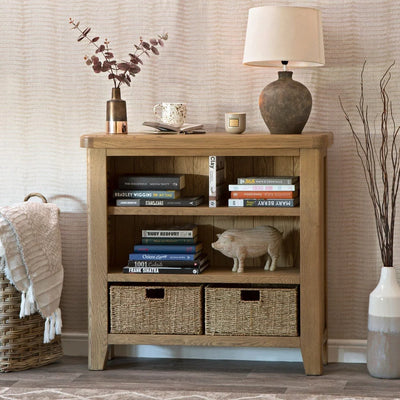 Norfolk Oak Bookcase - Small