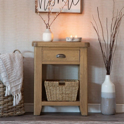 Norfolk Oak Telephone Table