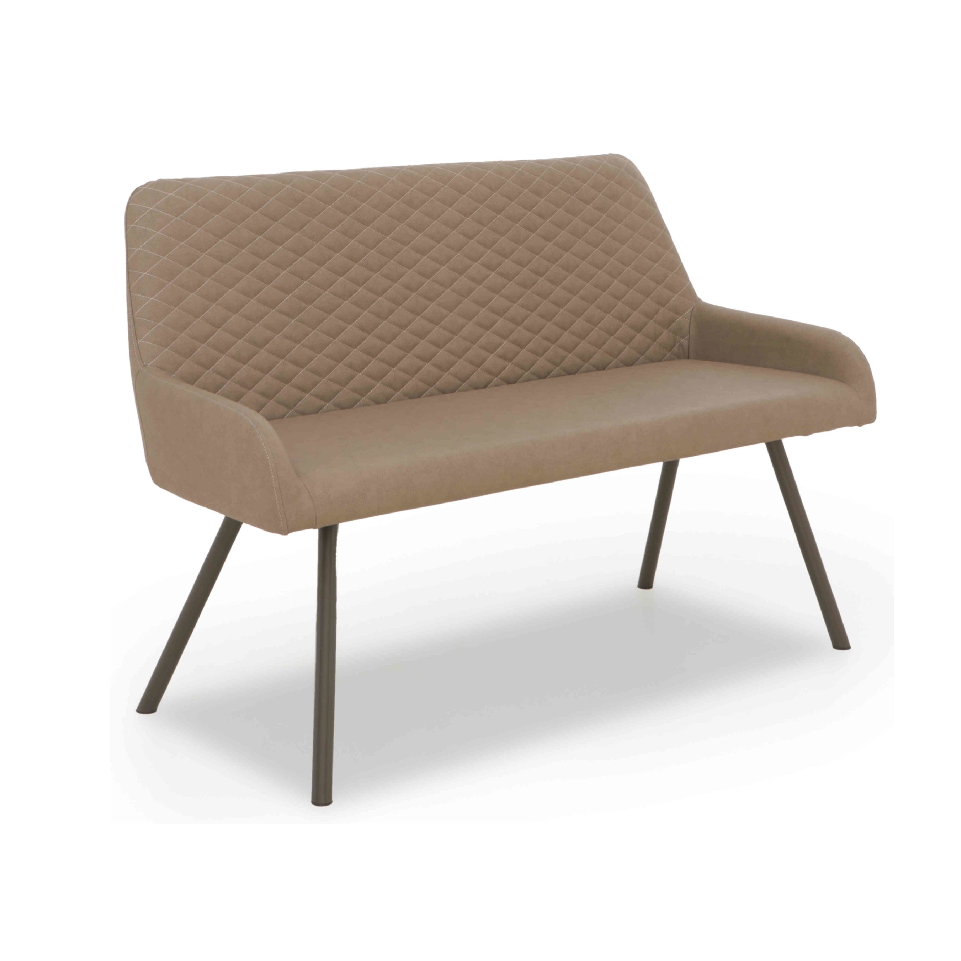 Ion High Back Bench - Light Brown