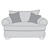 Horatio Sofa - Love Chair (Standard Back)