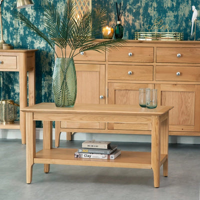 Rimini Oak Table - Coffee Table