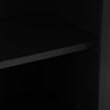 Rimini Oak & Jet Black Painted Wardrobe - Full Hanging