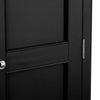 Rimini Oak & Jet Black Painted Wardrobe - Full Hanging