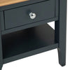 Rimini Oak & Charcoal Painted Lamp Table