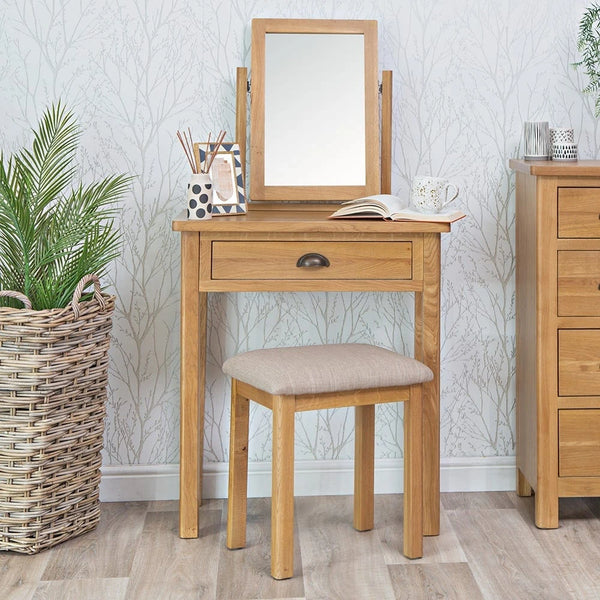 Oregon Oak Dressing Table