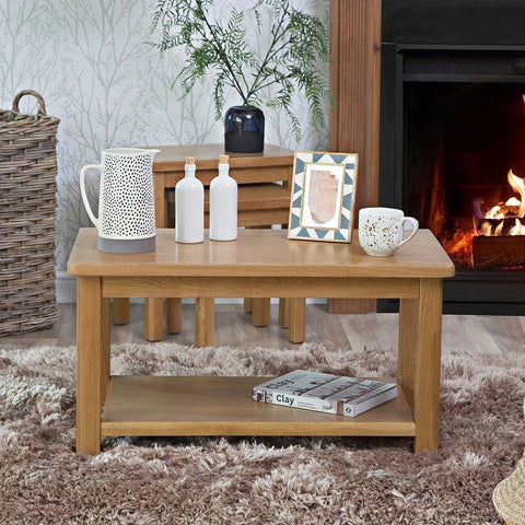 Oregon Oak Coffee Table - Small