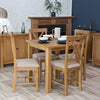 Oregon Oak Dining Table - Fixed Top