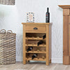 Oregon Oak Wine Cabinet