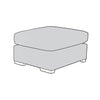 Aria Sofa - Large Chaise End Footstool