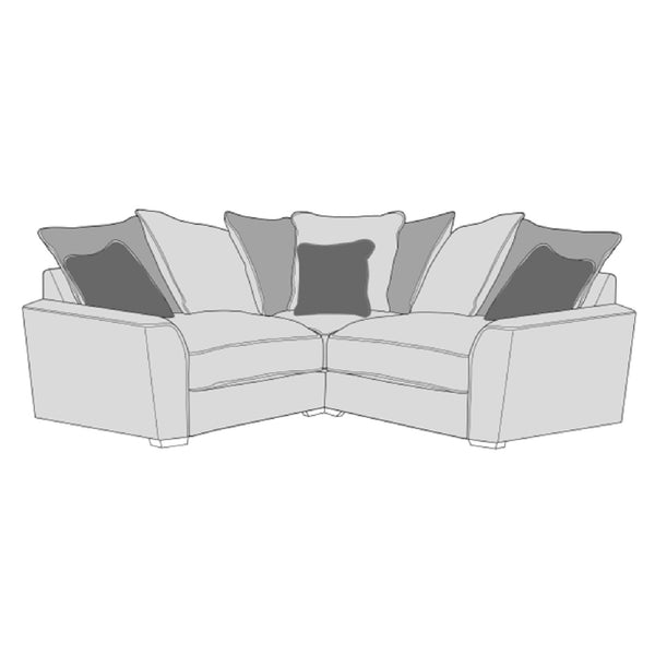 Atlantis Sofa - 1 Corner 1 (Pillow Back)