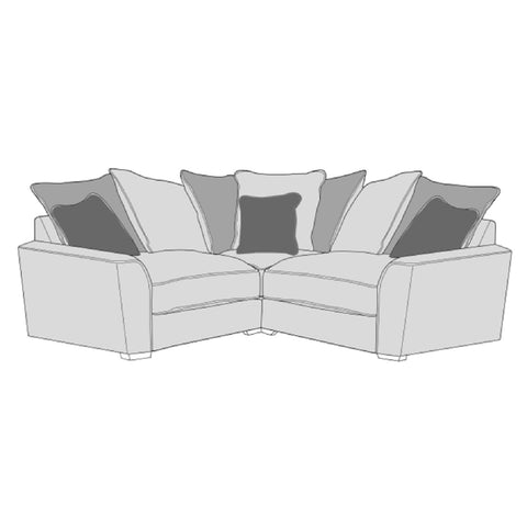 Atlantis Sofa - 1 Corner 1 (Pillow Back)