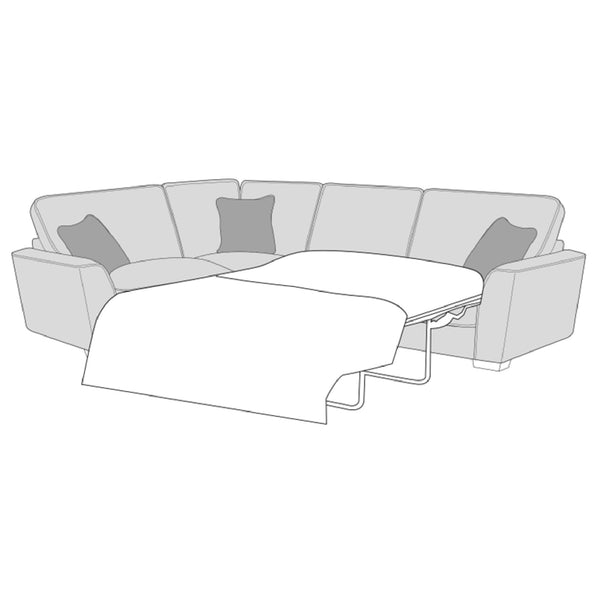 Atlantis Sofa - 1 Corner 2 Sofa Bed (Standard Back)