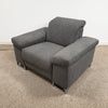 Deimos by ROM - R120 Electric Recliner Armchair - Tesini Grey (Showroom Clearance)