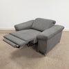 Deimos by ROM - R120 Electric Recliner Armchair - Tesini Grey (Showroom Clearance)