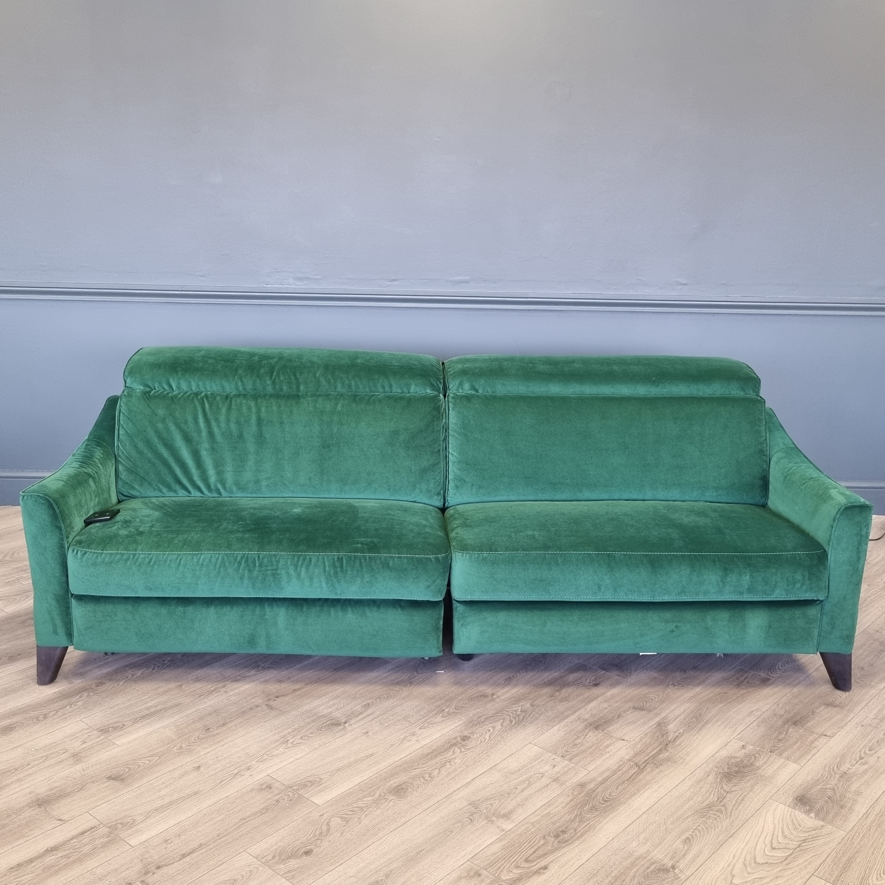 Venezia Sofa by ROM  - Velluti Forest (Showroom Clearance)