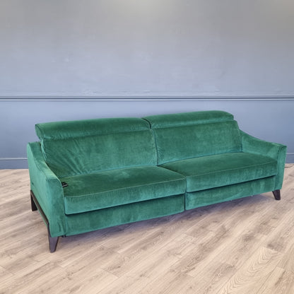 Venezia Sofa by ROM  - Velluti Forest (Showroom Clearance)
