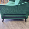 Venezia Sofa by ROM - Single Electric Recliner  - Velluti Forest (Showroom Clearance)
