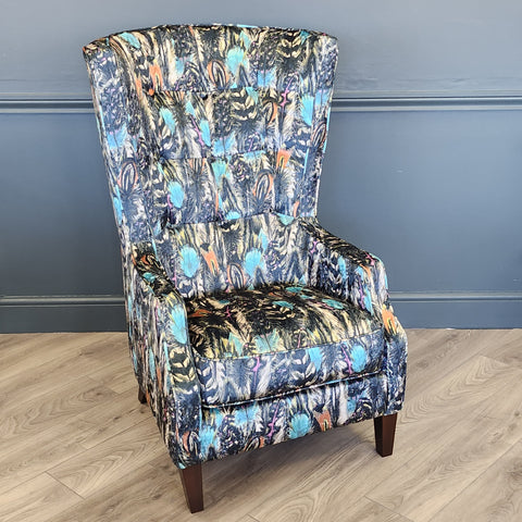Azure Sofa - Throne Chair - Feathers Jewel