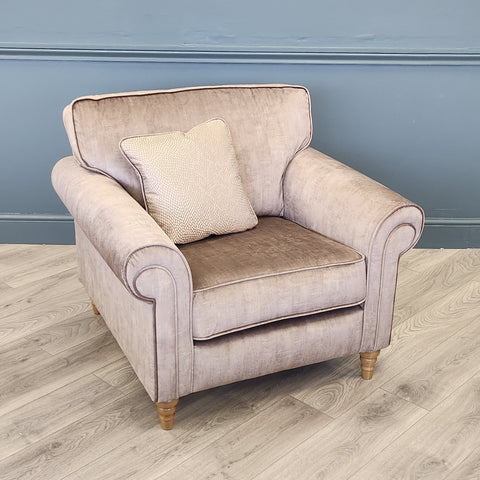 Darlington Sofa - Armchair - Duke Cedar