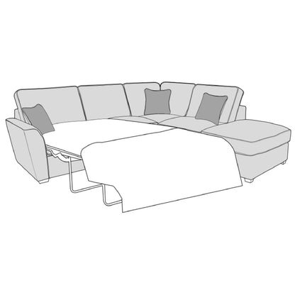 Atlantis Sofa - 2 Corner 1 Sofa Bed with Stool (Standard Back)