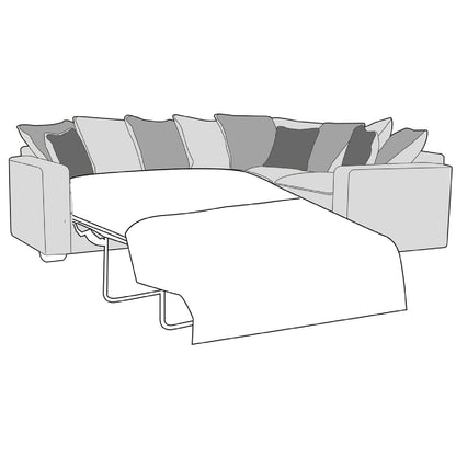 Chicago Sofa - 2 Corner 1 Sofa Bed (Pillow Back)