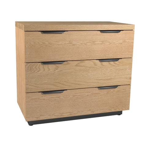 Fusion Oak Chest of Drawers - 3 Drawer