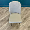 Flux Dining Chair - Cappuccino PU