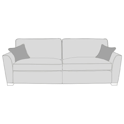 Atlantis Sofa - 4 Seater Modular (Standard Back)